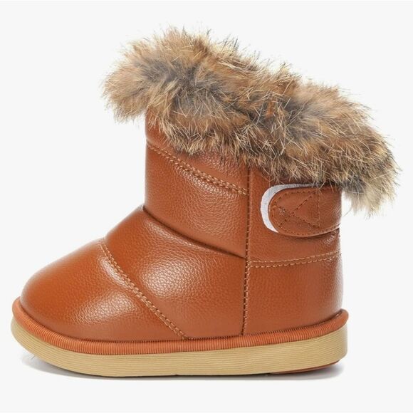 BRAND NEW COMFY KIDS BABY TODDLER  SNOW BOOTS - Picture 4 of 15